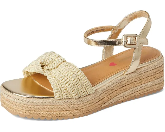 Детские сандалии Cookie на платформе с ремешком на щиколотке Steve Madden Kids