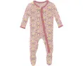 Комбинезон Print Muffin Ruffle Footie от Kickee Pants с двухсторонней молнией