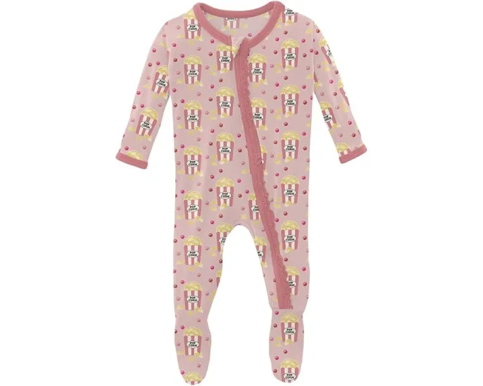 Комбинезон Print Muffin Ruffle Footie от Kickee Pants с двухсторонней молнией