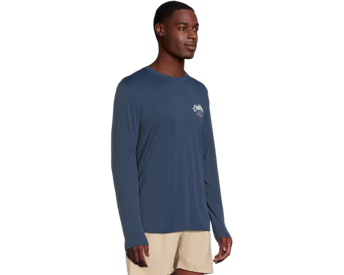 Лонгслив Chubbies The Surf Skin с защитой UPF 50+ и влагоотводящими свойствами