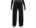 Широкие брюки Nike Sportswear Club Fleece средней посадки