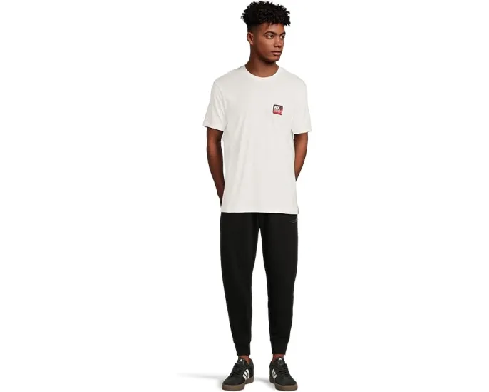 Футболка Armani Exchange с графическим принтом 1991 года из 100% хлопка