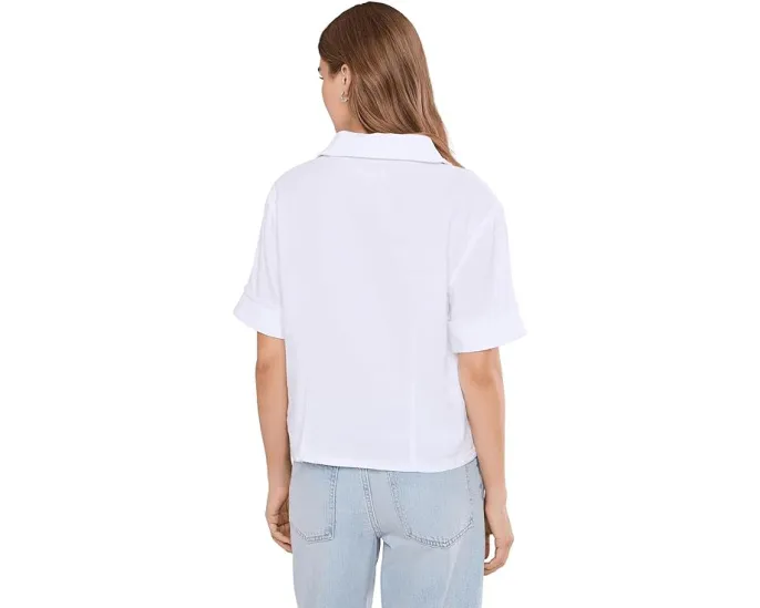 Льняная блузка Marisol Linen Button Front Top от KUT from the Kloth