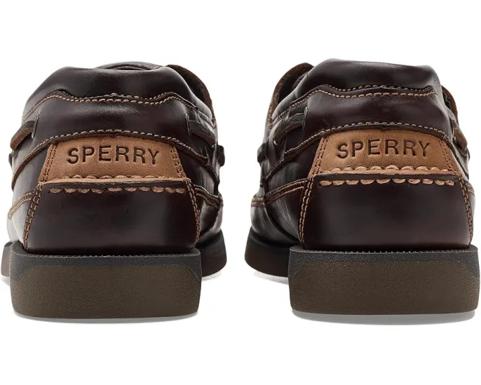 Ботинки Sperry Mako 2 Eye из кожи с ручной строчкой и противоскользящей подошвой