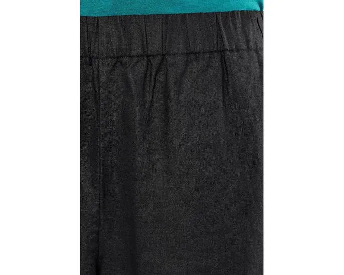 Широкие брюки Eileen Fisher из органического льна длиной до щиколотки