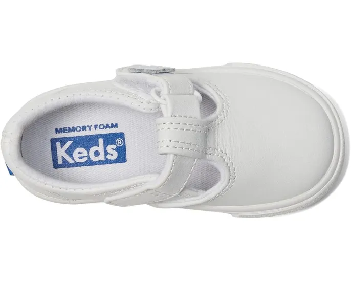 Детские туфли Keds Daphne на липучке с цветочным декором