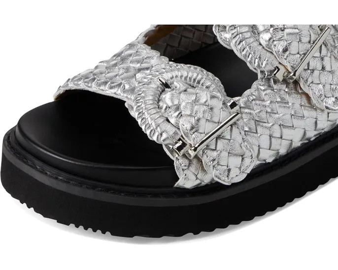 Сандалии Marc Fisher LTD Auggie с плетеными деталями и двумя пряжками