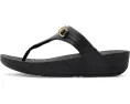Сандалии FitFlop Lulu с квадратным носком и цепочкой из кожи