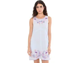 Льняное трикотажное платье Chevron Tank Dress от Johnny Was