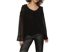 Блуза Sanctuary с V-образным вырезом и длинными расклешенными рукавами