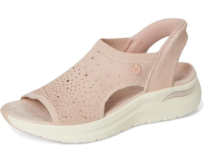 Сандалии Skechers Martha Stewart Arch Fit 2.0 Star Dust с поддержкой свода стопы и стразами