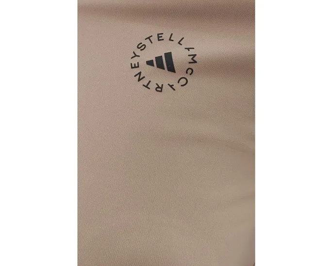 Лонгслив adidas by Stella McCartney Studio Ruched с капюшоном на молнии