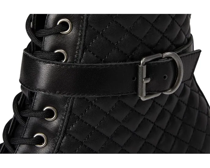 Ботильоны Seville с стеганым верхом и ремешком на пряжке David Tate