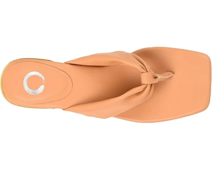 Босоножки Seelah от Journee Collection с плетеной отделкой и каблуком