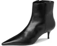 Ботинки Schutz Mikki Mid из замши на шпильке с острым носком
