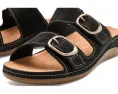 Сандалии Clarks Cecily Step на клине с пряжками и подошвой из термопластичной резины