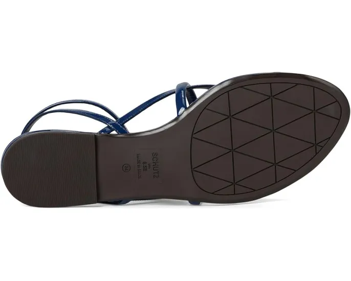 Босоножки Schutz Diana Flat с миндалевидным носком и регулируемым ремешком