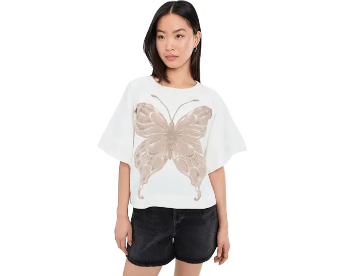 Свитшот Dahlia с принтом и регланными рукавами от Free People