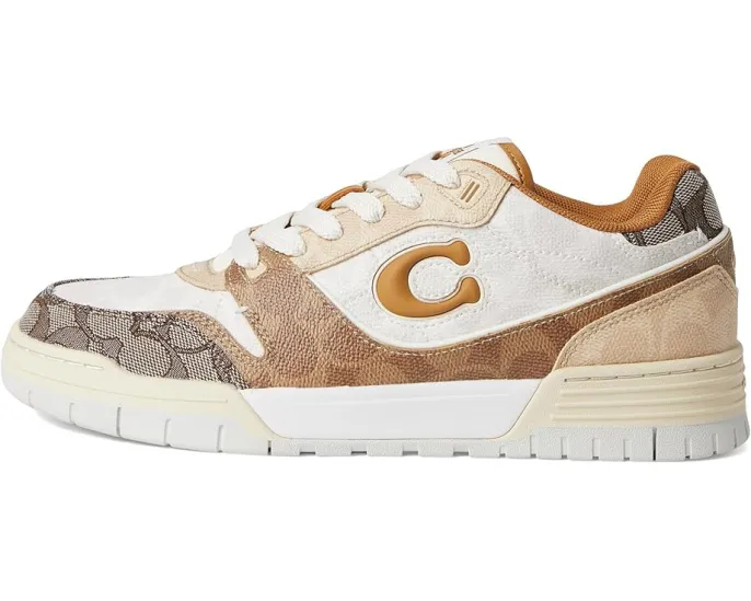 Кроссовки COACH Soho In Mixed Signature с верхом из жаккарда и фирменного материала