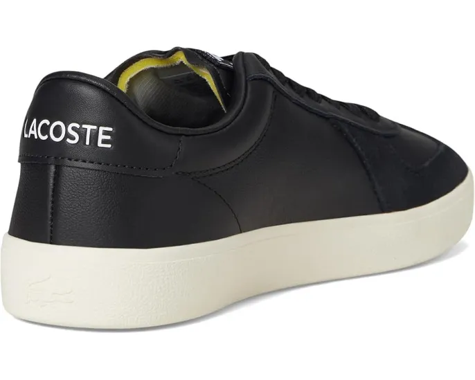 Кроссовки Lacoste Baseshot Pro с верхом из кожи и замши