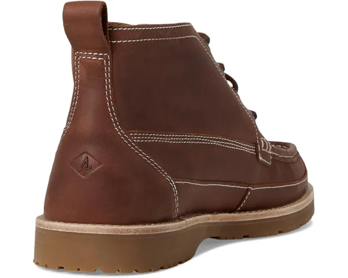 Sperry ботинки Mini Lug Chukka из премиальной кожи с подошвой на протекторе