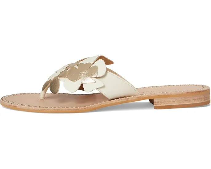 Сандалии Jack Rogers Talahi с цветочным ремешком на каблуке