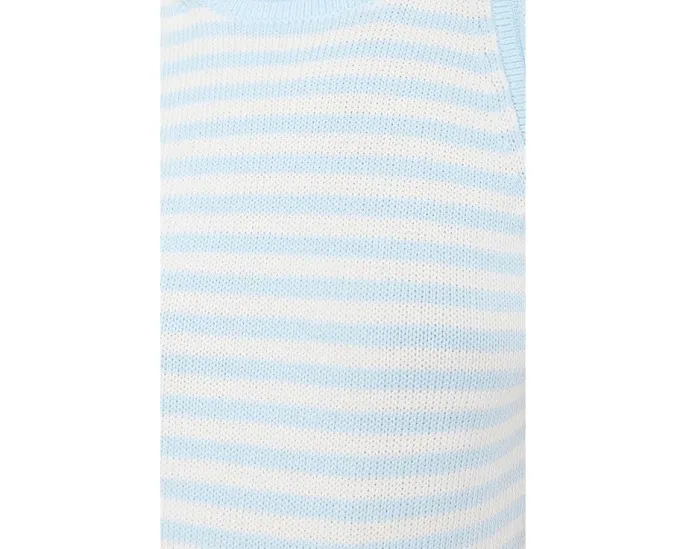 Vineyard Vines Топ-свитер из хлопка с полосками без рукавов