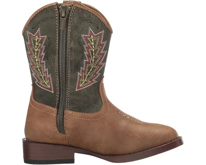 Детские сапожки Roper Kids Arrowheads с квадратным носком и молнией