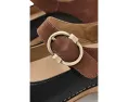 Dansko сабо Bonny Mary Jane из черной кожи с ремешком