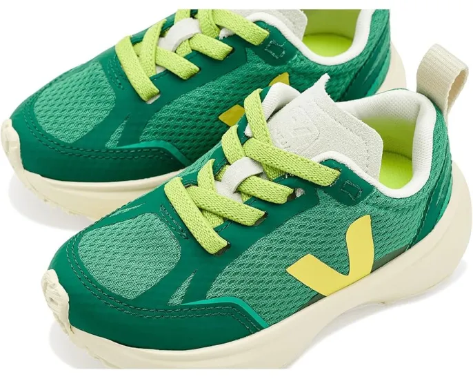 Детские кроссовки VEJA Small Canary для малышей с каучуковой подошвой