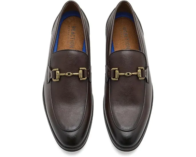 Лоферы Kenneth Cole Miller с металлическим логотипом и низким каблуком