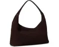 Сумка Madewell Slouchy Shoulder Bag Suede Woven с плетеной текстурой и карманом на молнии