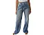 Джинсы Free People Tinsley Baggy High-Rise Skinny с широкими штанинами