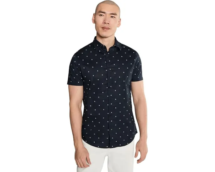 Рубашка Poplin Slim Button Down от Armani Exchange