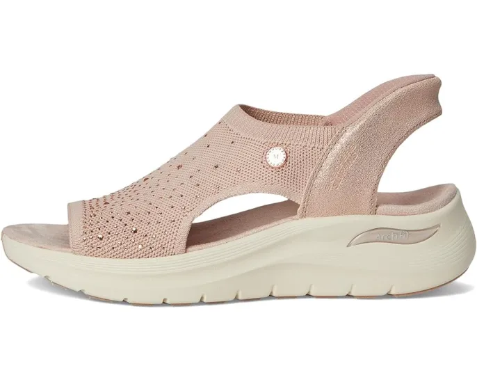 Сандалии Skechers Martha Stewart Arch Fit 2.0 Star Dust с поддержкой свода стопы и стразами