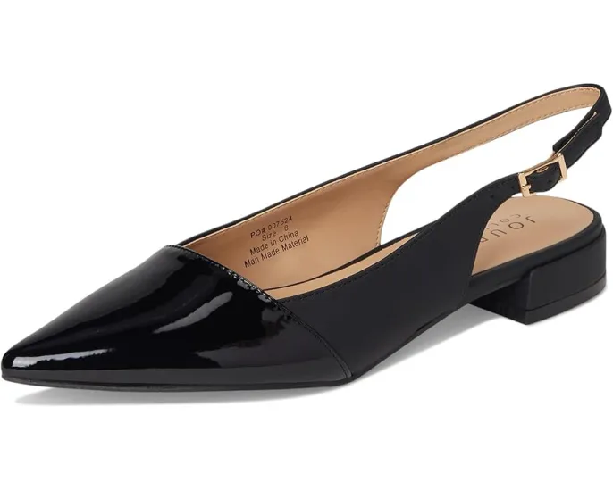 Балетки Bertie с ремешком и квадратным каблуком от Journee Collection