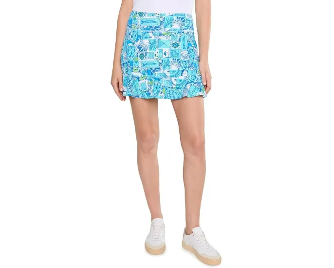 Шорты-юбка Lilly Pulitzer Zadora High-Rise Skort с цветочным принтом