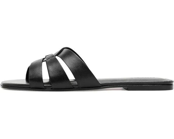 Сандалии Bernardo Oxford с плетёным верхом и открытым носком