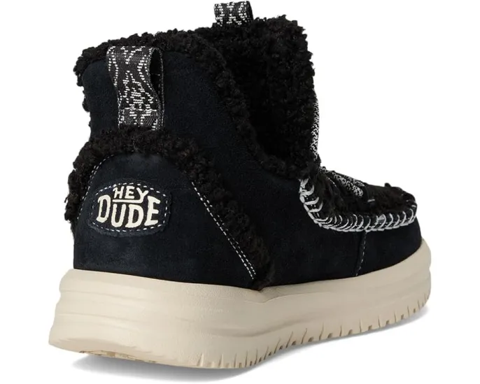 Ботинки Hey Dude Camden Suede Cozy с водоотталкивающей кожей и флисом