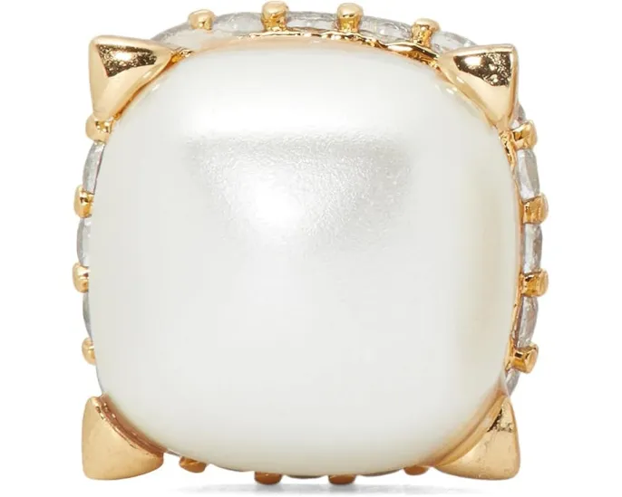 Серьги-гвоздики Kate Spade New York Little Luxuries с искусственным жемчугом и цирконием