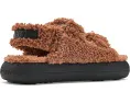 Сандалии Shearling с открытым носком и овчиной от MOON BOOT