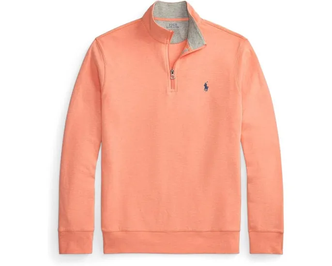 Полувер Polo Ralph Lauren Long Sleeve Lux Jersey из трикотажной смеси с вышитым пони