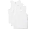 Lacoste Топ майка без рукавов 3 шт из чистого хлопка