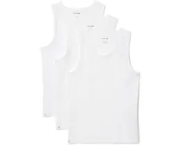 Lacoste Топ майка без рукавов 3 шт из чистого хлопка