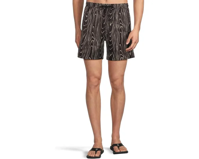 Шорты Chubbies The Waveforms 6 дюймов (15.24 см) с эластичным поясом и принтом