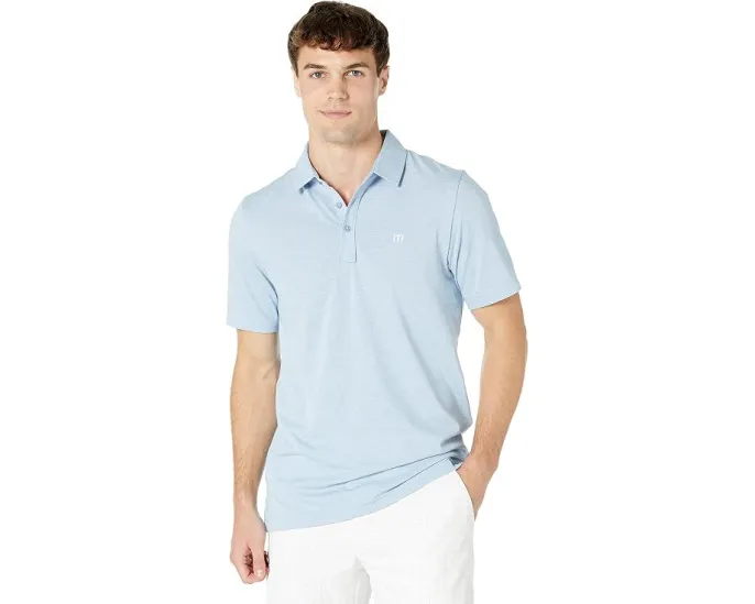 Поло TravisMathew The Zinna Polo из ткани Prestige 77 с отводом влаги