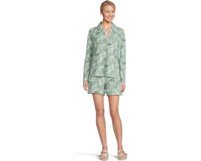 Шорты Tommy Bahama Marina Del Mar из мягкого флиса с тропическим принтом