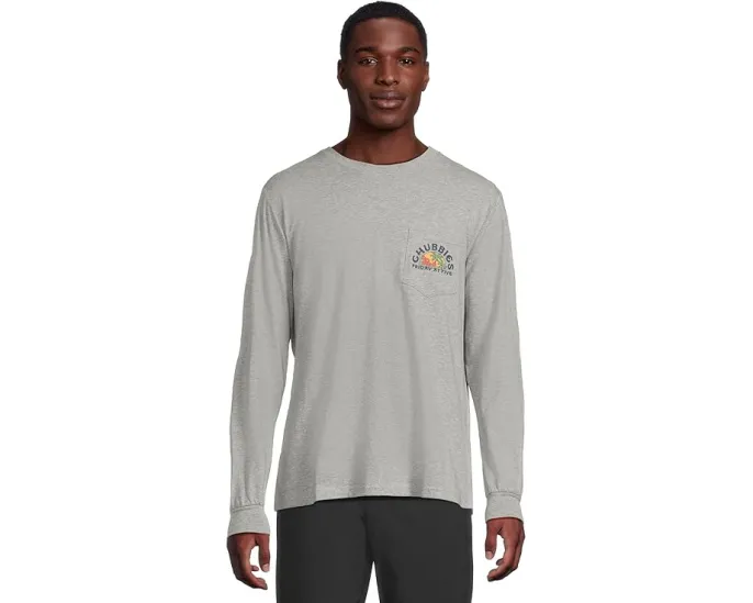 Длинная футболка Chubbies The Seal Of Approval с принтом и нагрудным карманом