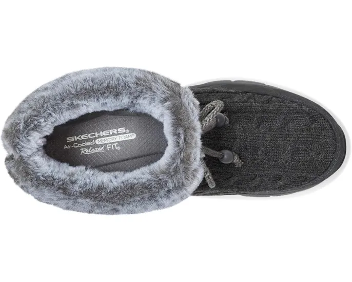 Ботильоны SKECHERS Easy Going Fall Ice Angel с мехом и памятью формы