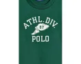 Футболка Polo Ralph Lauren Big Fit Logo Cotton Tee (Toddler/Little Kid)